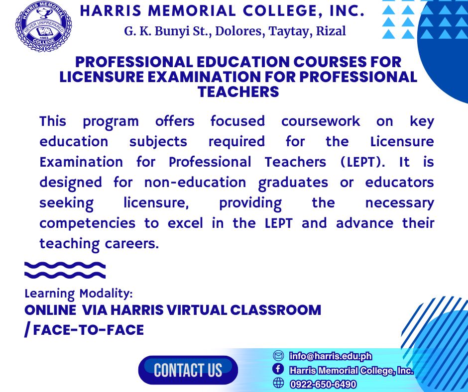 Professional Education Courses